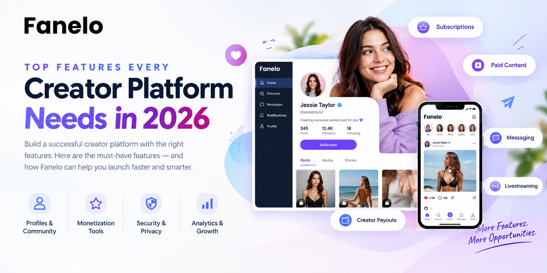 Top Features Every Creator Platform Needs in 2026